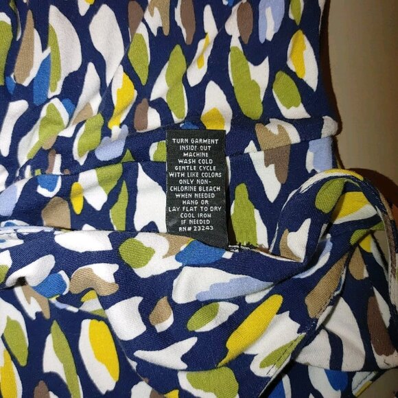 NYC & Company Colorful Comfy Stretch V Neck Woman’s Size M  Long Maxi Dress - Picture 6 of 9